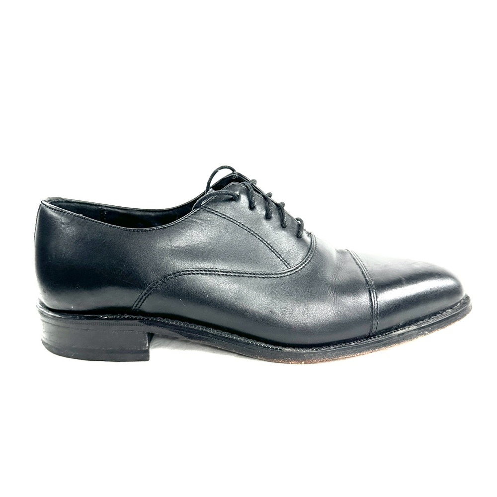 Florsheim Men Size 9 Black Leather Cap Toe Oxford Dress Shoe 17168